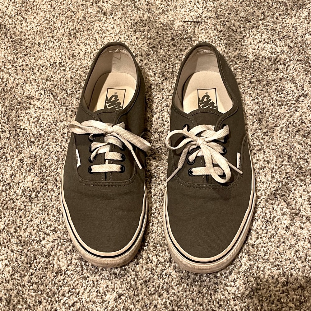 MENS GRAY VANS